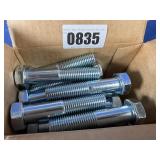 New (20) M20-2.5x100 Hex C/S 8.8 Pt Zinc