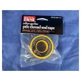 Yellow Gas Line PTFE Thread Seal Tape, Compare...