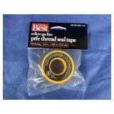 Yellow Gas Line PTFE Thread Seal Tape, Compare...