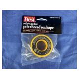 Yellow Gas Line PTFE Thread Seal Tape, Compare...