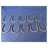 New (10) U Bolt 7/16-13x3-1/4x2-1/2 Zinc J429...