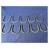 New (10) U Bolt 7/16-13x3-1/4x2-1/2 Zinc J429...