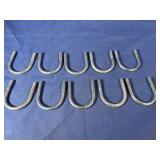 New (10) U Bolt 7/16-13x3-1/4x2-1/2 Zinc J429...