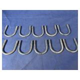 New (10) U Bolt 7/16-13x3-1/4x2-1/2 Zinc J429...