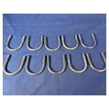 New (10) U Bolt 7/16-13x3-1/4x2-1/2 Zinc J429...