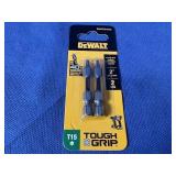New DeWalt 2' T 15 Power Bits 2 Per Pkg