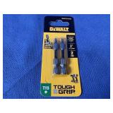 New DeWalt 2' T 15 Power Bits 2 Per Pkg