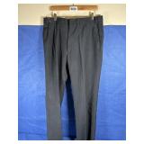 Black Pin Strip Barrington Slacks, 38x32,...