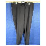 Black Dress Pants w/Elastic Waist, XL