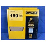 DeWalt 9' Round Drywall Sand Paper, Hook &...