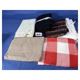 Bag of Assorted Fabrics, Cotton, Wool,