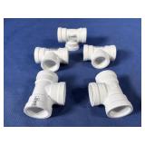 New Dura 3/4' White Fipt x Fipt x Fipt Tee,...