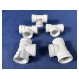 New Dura 3/4' White Fipt x Fipt x Fipt Tee,...