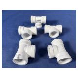 New Dura 3/4' White Fipt x Fipt x Fipt Tee,...
