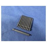 New (10) 1x3' RS 1 Square Power Bit