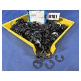 New (500) M15 E Ring Steel Plain