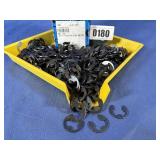 New (500) M15 E Ring Steel Plain