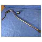 Walking Cane: Gold Color, Need New Grip, Rubber...