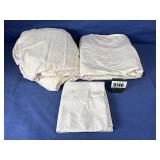 Costco Brand Queen Sheets; Flat, Fitted & 2...