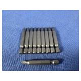 (10) #2x2 One Piece Square Drive Power Bit