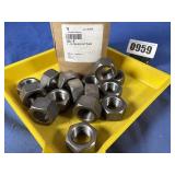 New (15) 1-14 FIN Hex Nut Plain