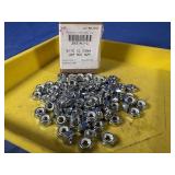 New (100) 5/16 NC ESNA Jam Nut BZP
