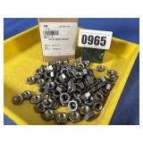 New (100) 3/8 NF Plain Jam Nut