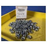 New (100) 5/16 NC ESNA Jam Nut BZP