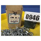 New (34) 8MM-1.25 Metric Hex Jam Nuts