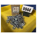 New (100) 8MM-1.25 Metric Hex Jam Nuts