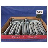 New Qty: 20, 3/4- 10x5 Carriage Bolt Zinc
