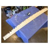 50.5x4' Buck Saw Blade, Painted One Side