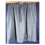 XL Blair Soft Blue Jean Skirt, Elastic Waist...
