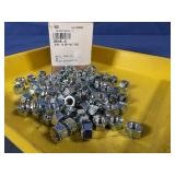 (100) 5/16-18 Kep Nut Zinc