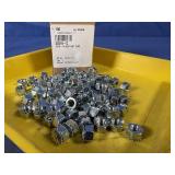 (100) 5/16-18 Kep Nut Zinc
