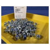 (100) 5/16-18 Kep Nut Zinc