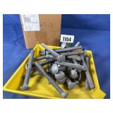 (26)1/2-13x5 Galv Carriage Bolts