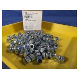 (100) 5/16-18 Kep Nut Zinc