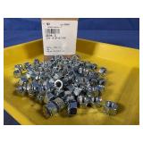 (100) 5/16-18 Kep Nut Zinc