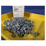 (100) 5/16-18 Kep Nut Zinc