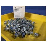 (100) 5/16-18 Kep Nut Zinc
