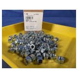 (100) 5/16-18 Kep Nut Zinc