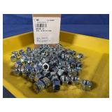 (100) 5/16-18 Kep Nut Zinc
