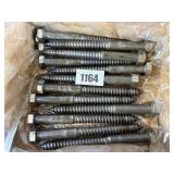 (30) 3/4-4.5x8 Hex Lag Screws Plain