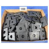 (17.8 Lbs) Square Plate Washer 5/8x3/16 THK Plain