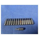 (15) #1x1 One Piece Square Insert Bit