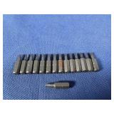 (15) #1x1 One Piece Square Insert Bit
