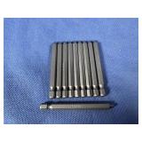 (10) #1x3' 2-Pc Square Power Bit