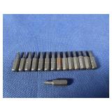 (15) #1x1 One Piece Square Insert Bit