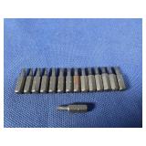 (15) #1x1 One Piece Square Insert Bit